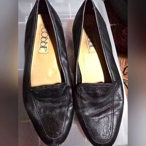 Vintage Cobbie Cuddlers Shoes Womens Size 9 Black